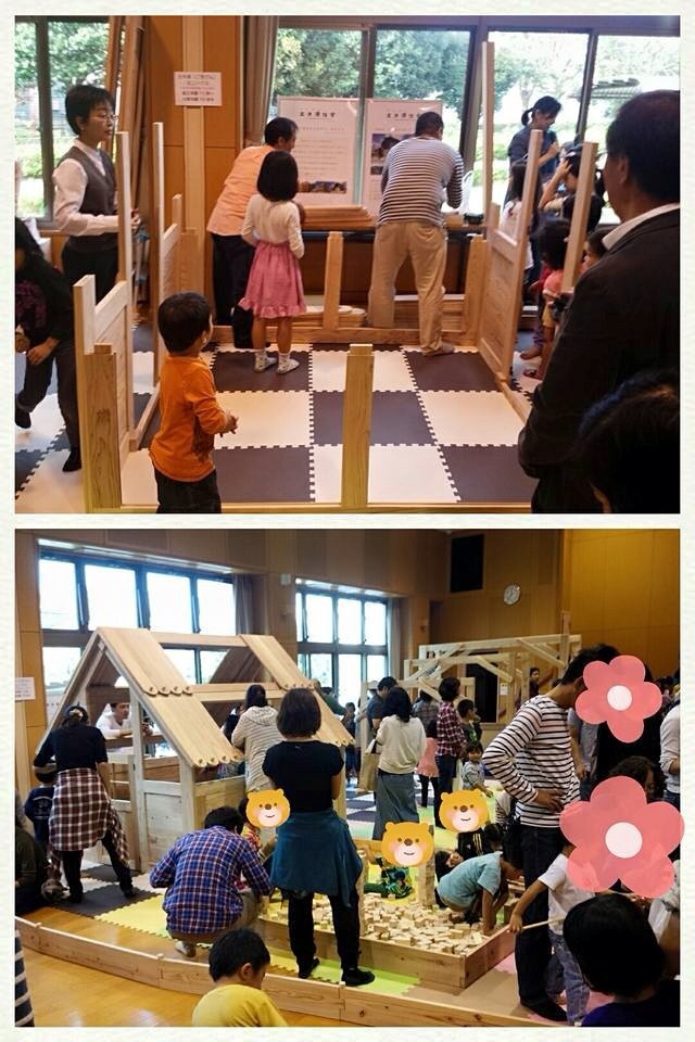 木の体験ファクトリー！大盛況！