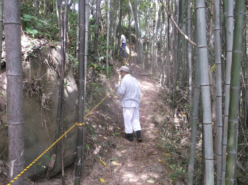 【伝兵衛さんゆかりの場所】じんべ木場　その２